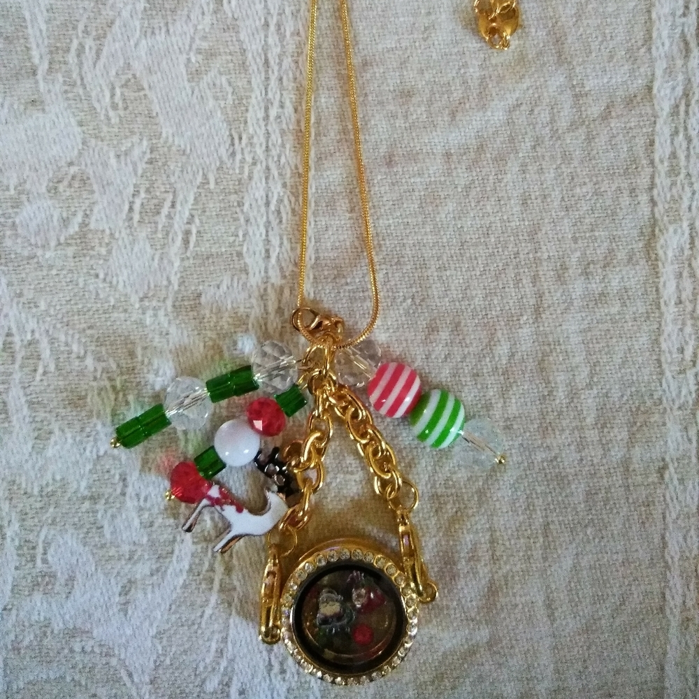 Holiday Locket Necklace